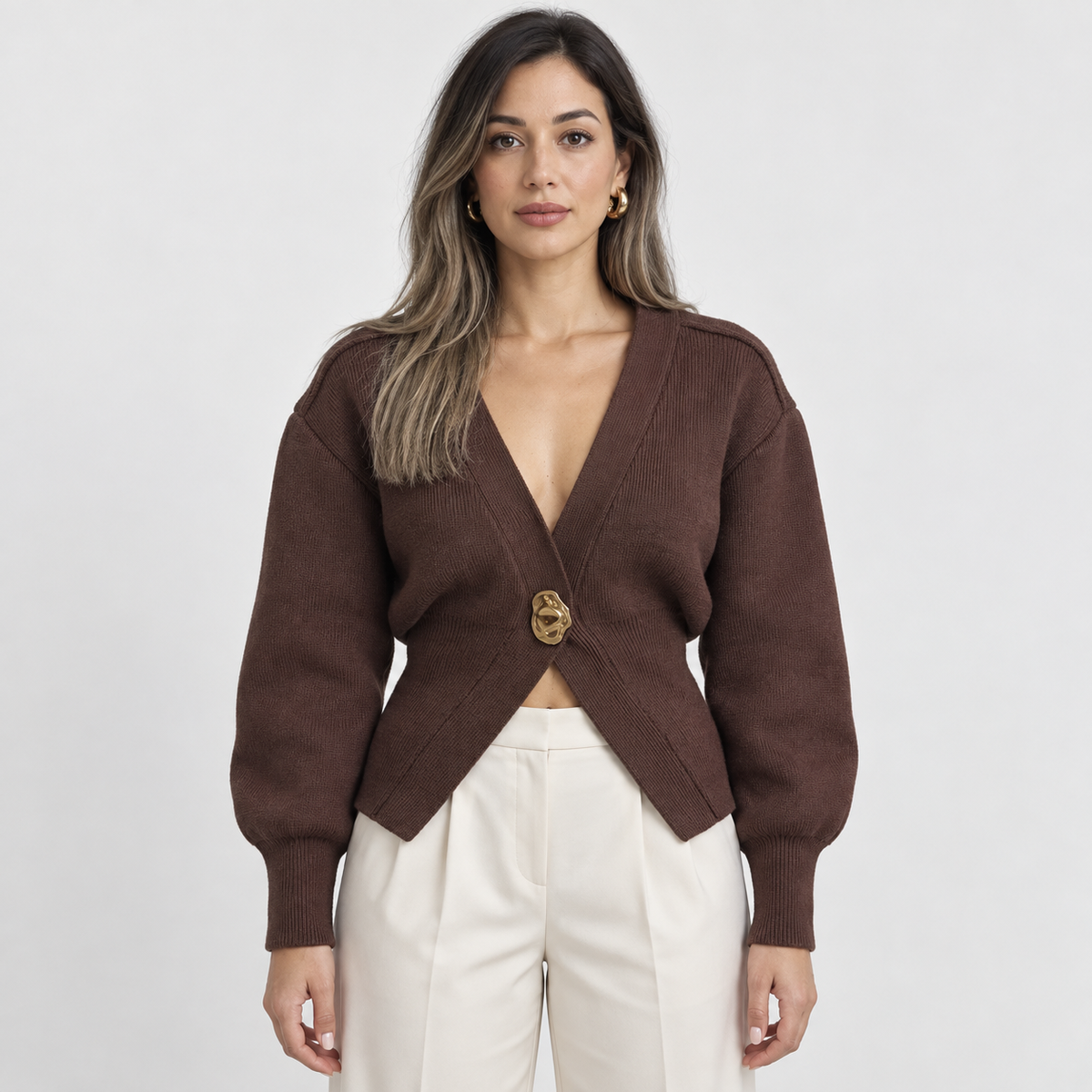 Women's Chunky Knit Cardigan