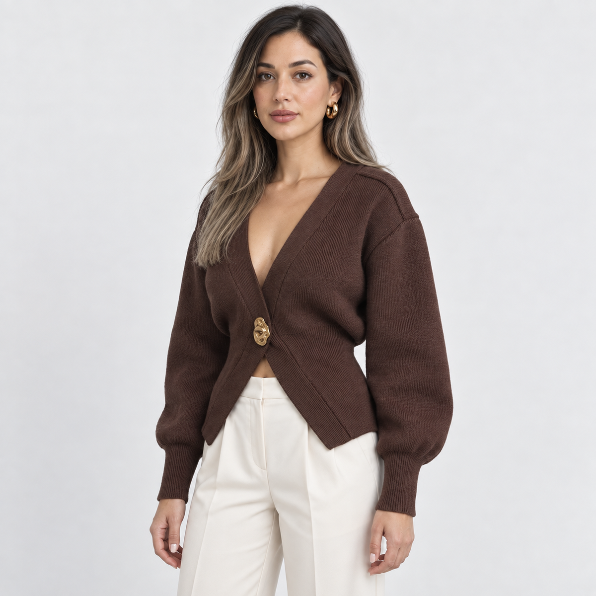 Women's Chunky Knit Cardigan