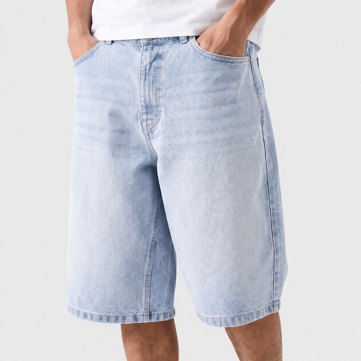 Mens Washed Jorts