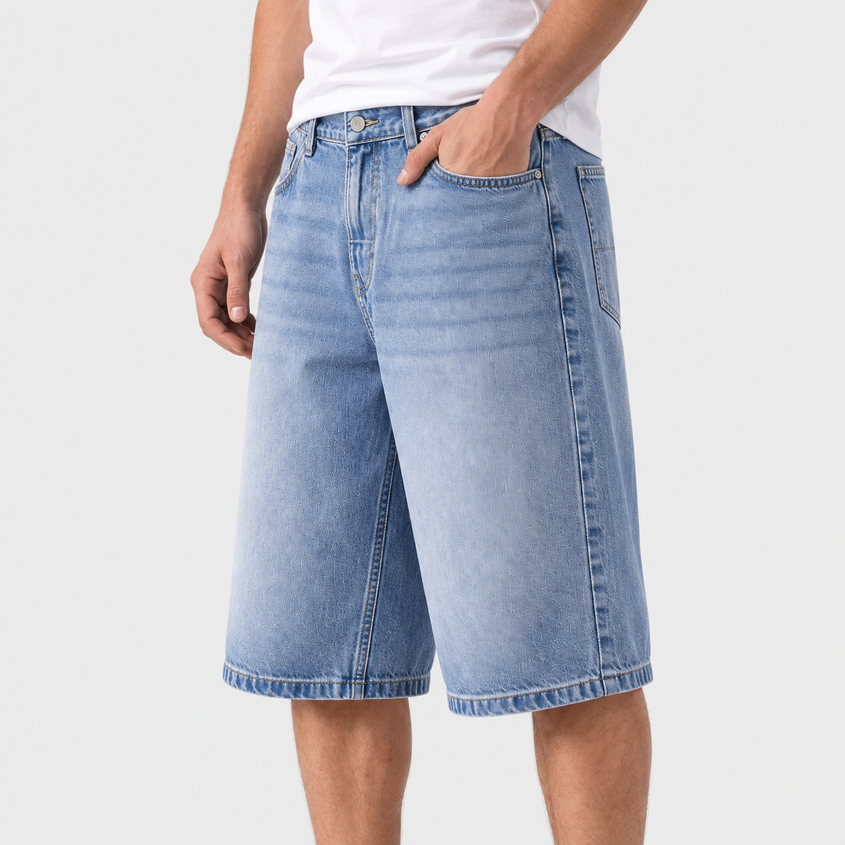 Mens Washed Jorts