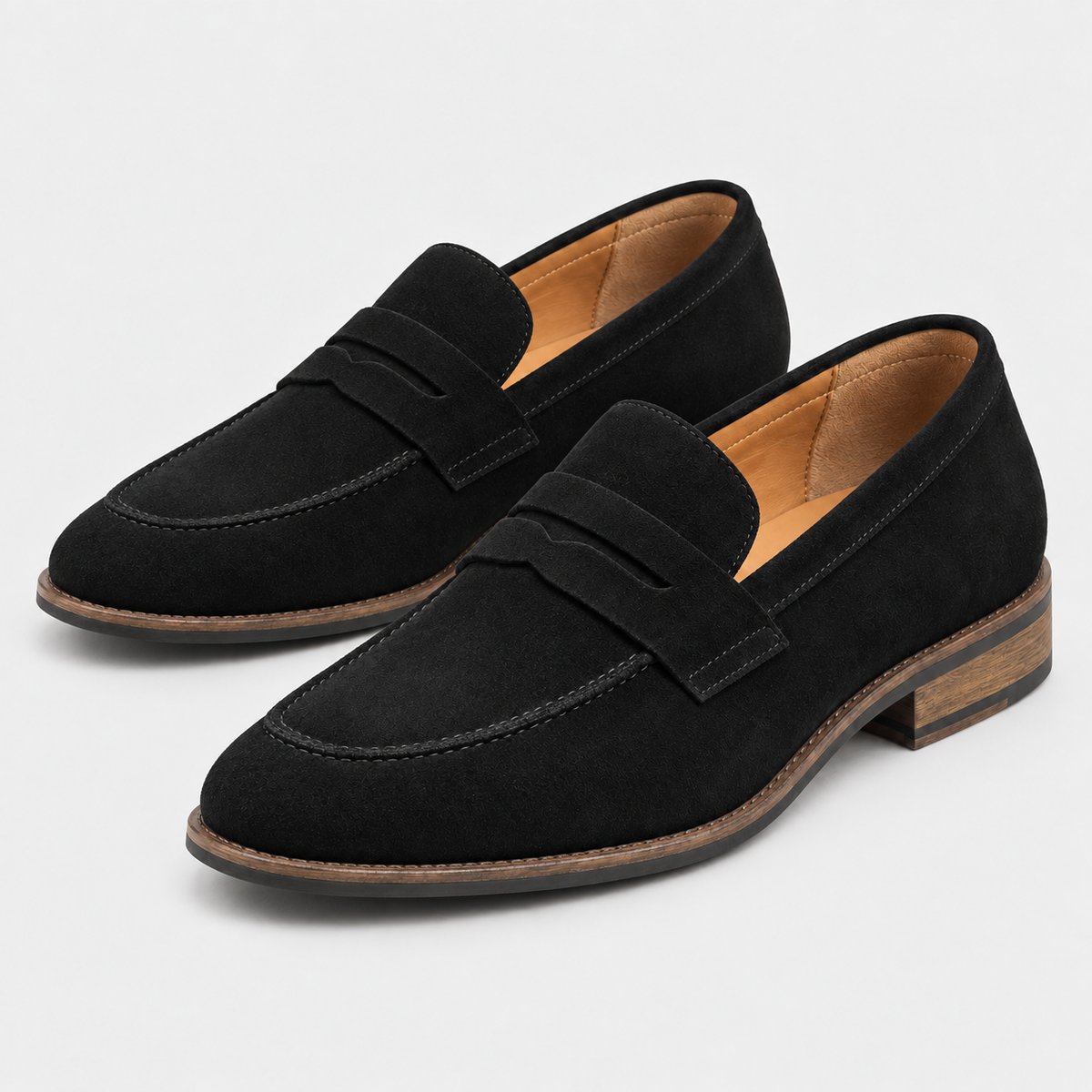Men’s Slip-On Suede Loafers