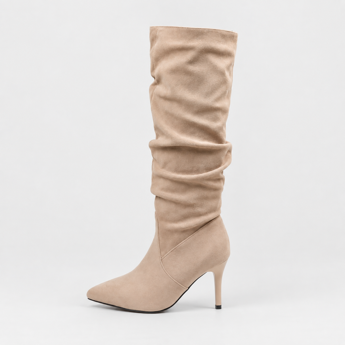 Women's Slouch Suede Stiletto Boots