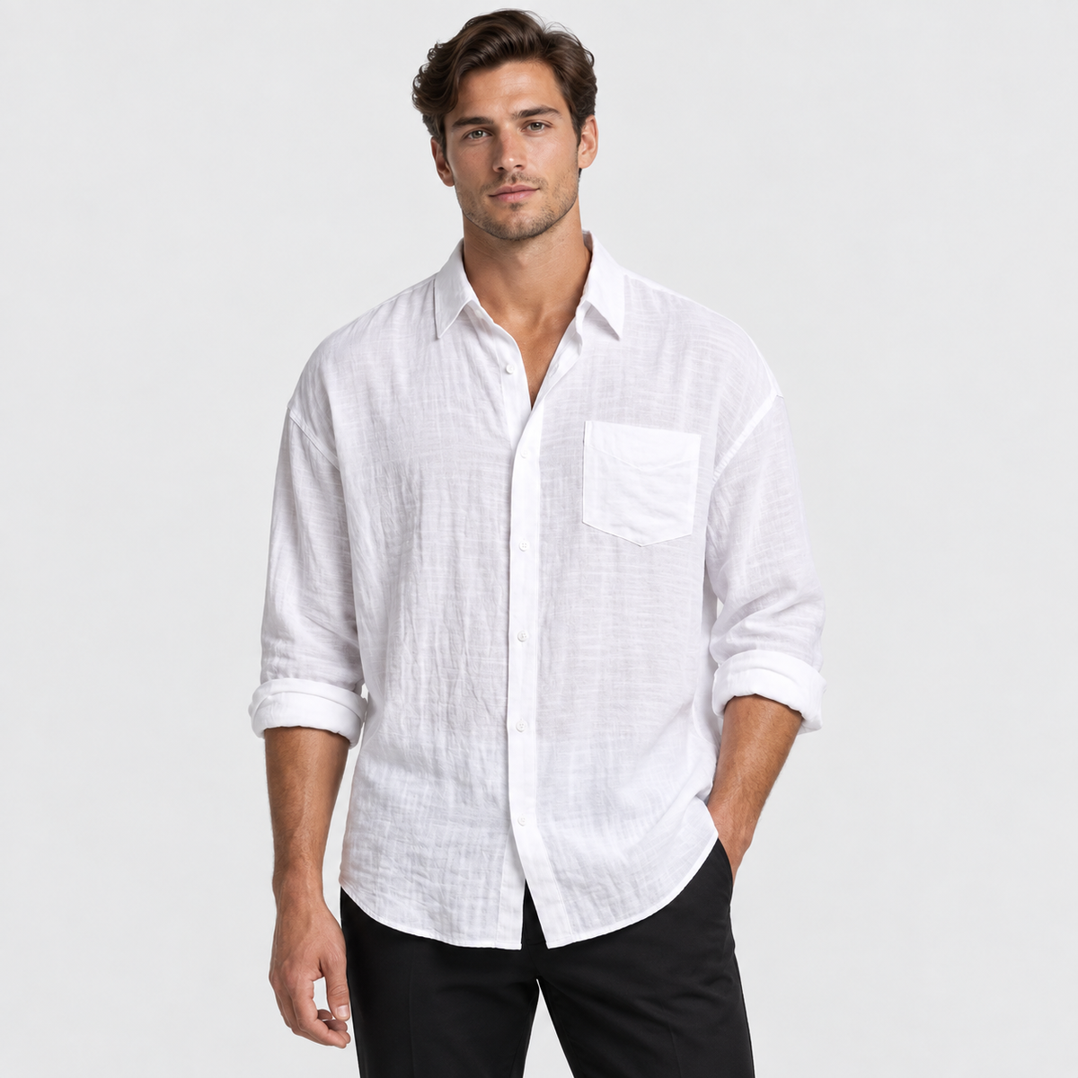 Mens Long Sleeve Shirt