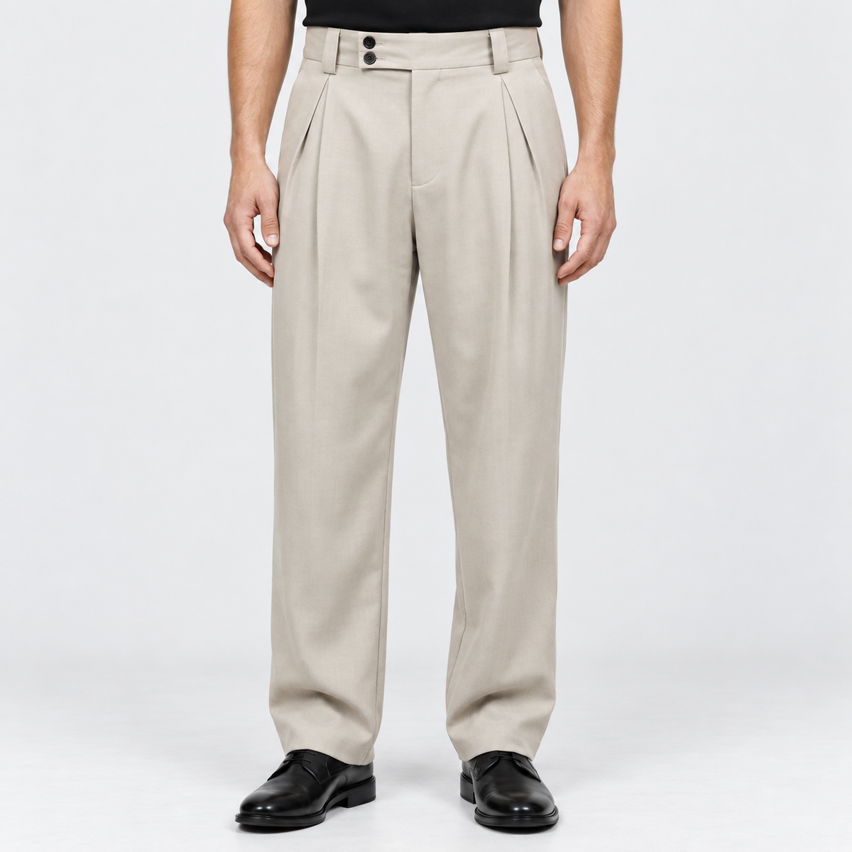 Men’s Pleated Trousers