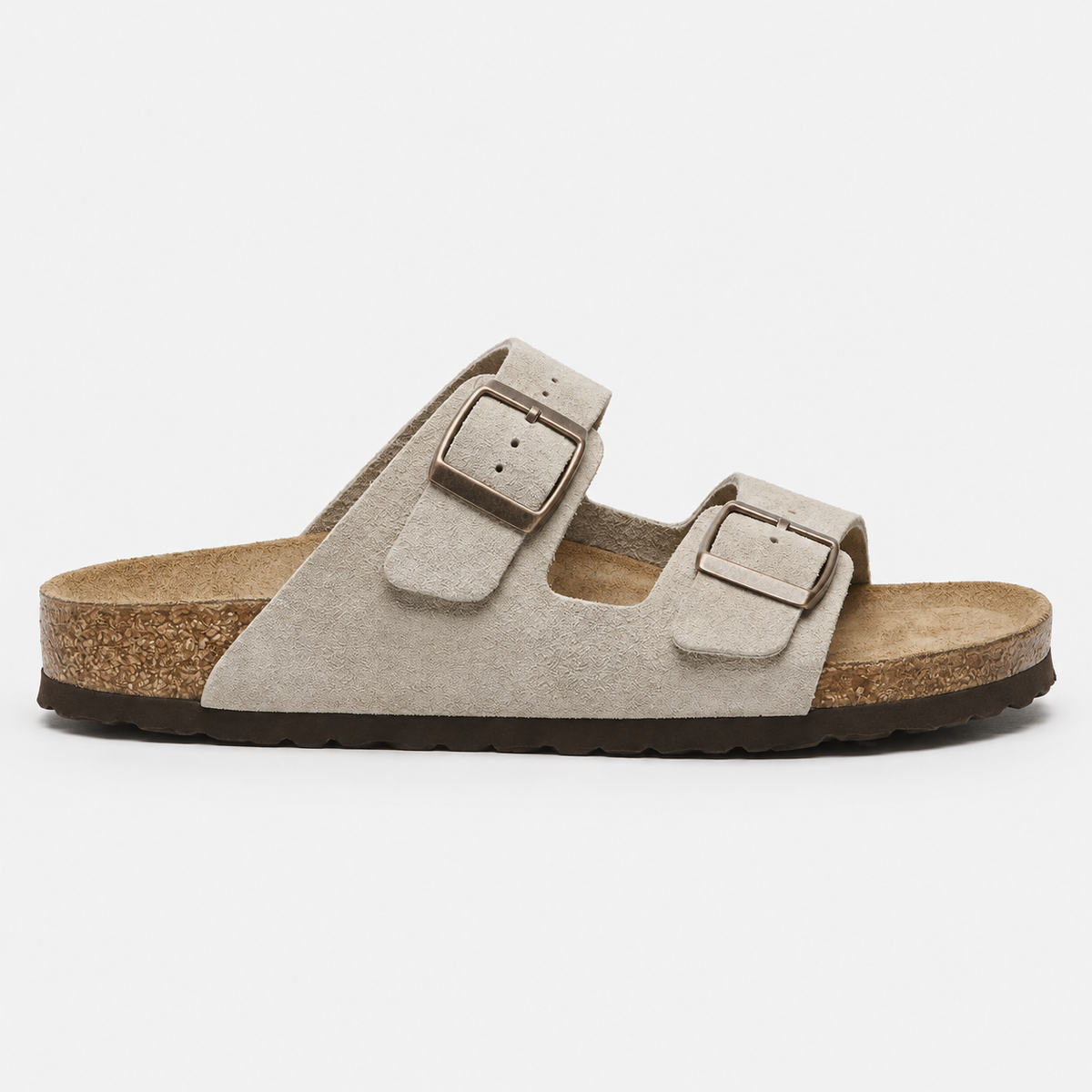 Men's Double Buckle Slide Sandals