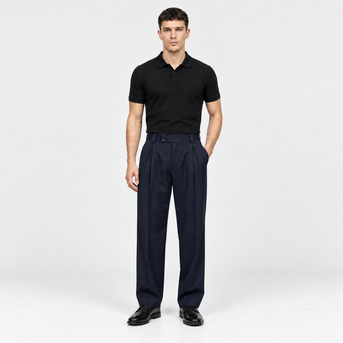 Men’s Pleated Trousers